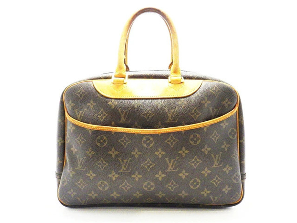 Louis Vuitton Handbag Deauville Monogram Brown